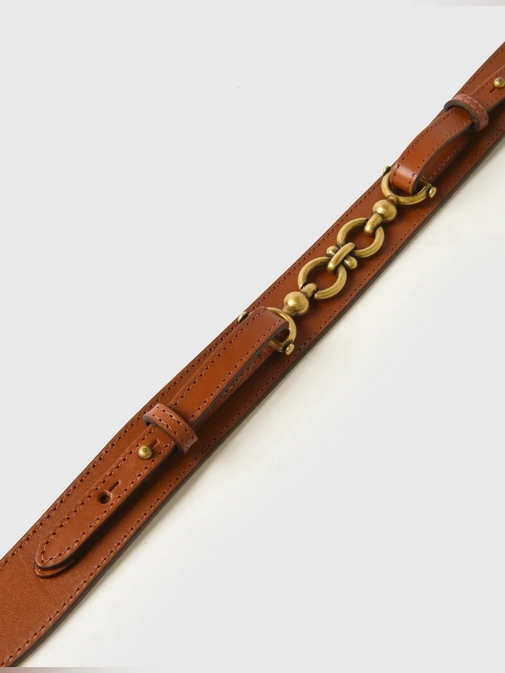 Frame Denim 🐎✨ Women’s Equestrian Belt in Cognac